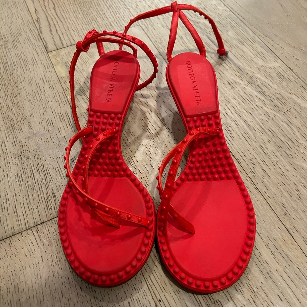 Bottega Veneta Kitten Heel Sandal